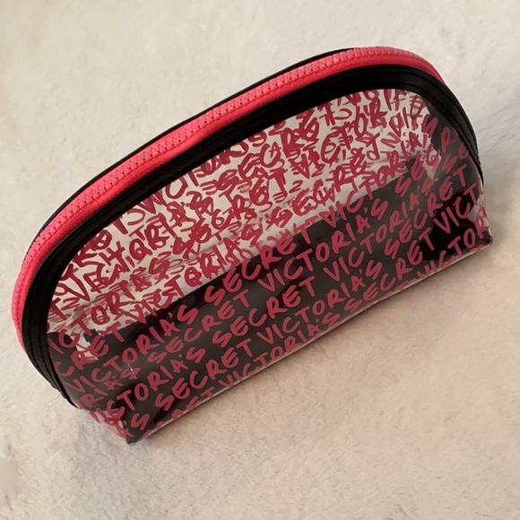 Victoria's Secret Wicked Graffiti Logo Makeup Bag